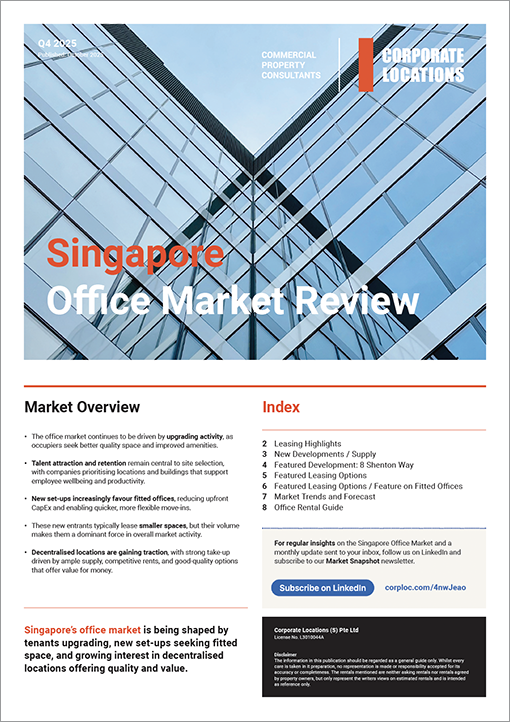 Singapore Office Market Review Q4 2025