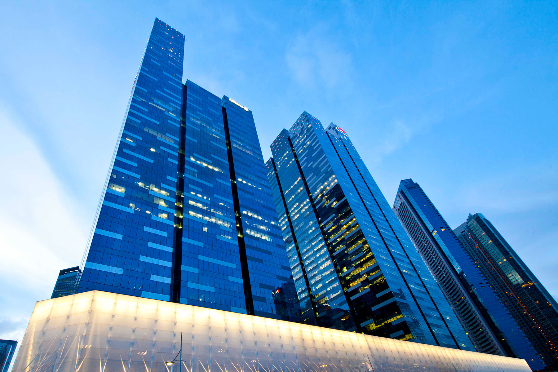 Asia Square Tower 1 Building