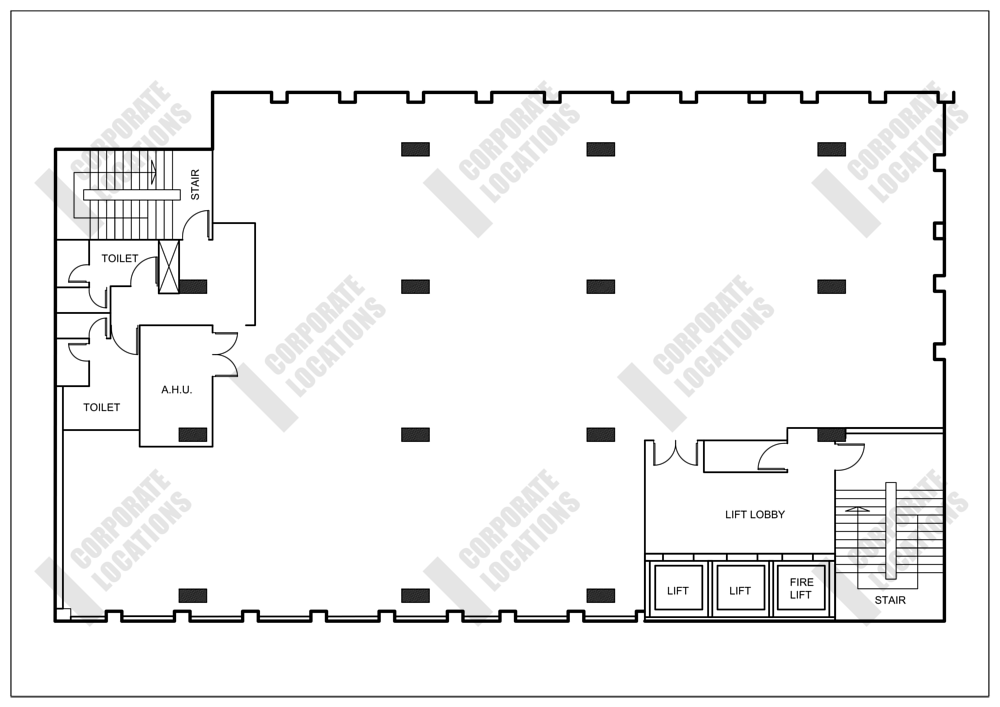Floorplan Faber House