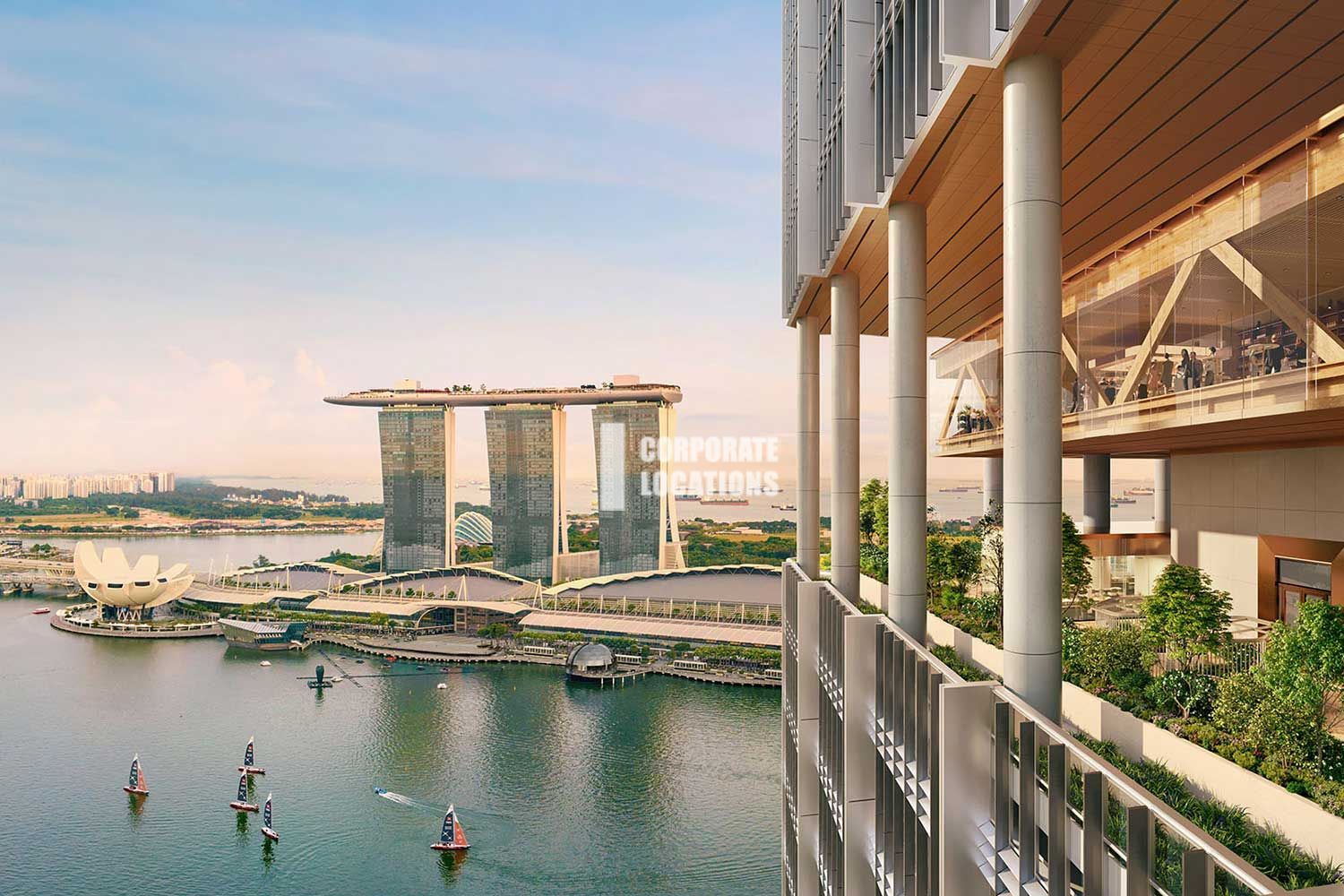 Typical Bare Space of Office to rent in The Clifford  - Raffles Place / Downtown