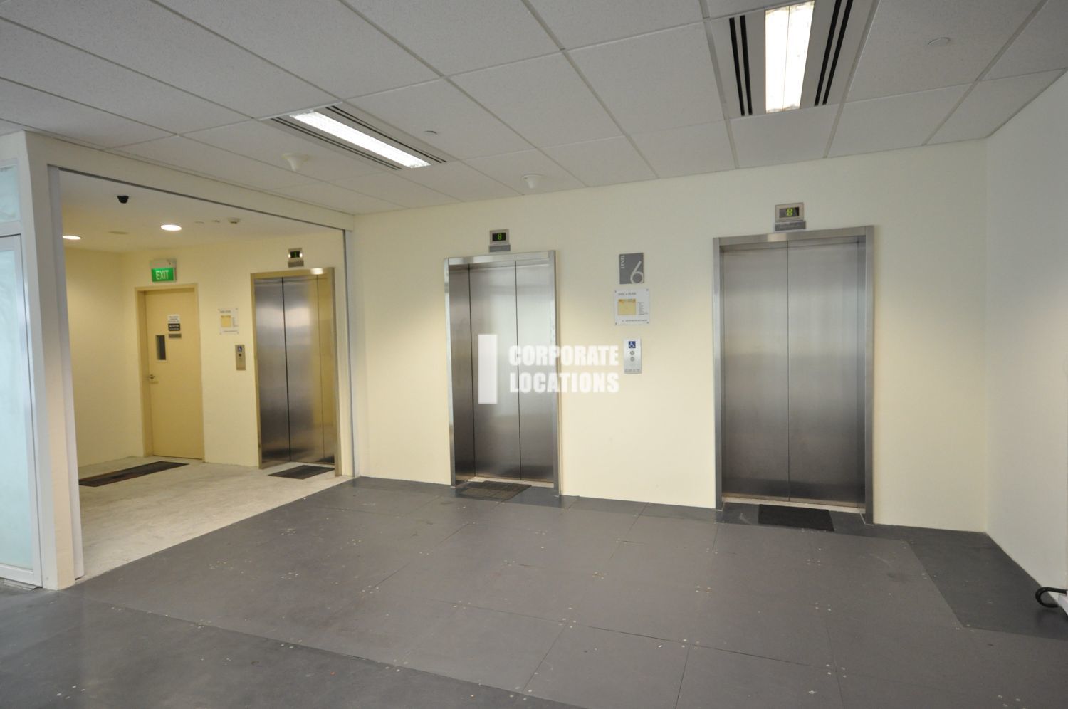 Typical Bare Space of Office to rent in 135 Cecil Street (Philippine Airlines Blding) - Robinson Road / Tanjong Pagar