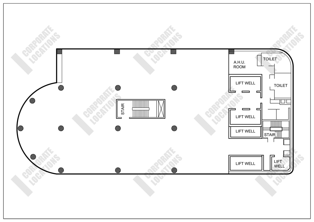 Floorplan 30 Raffles Place / BNI Tower