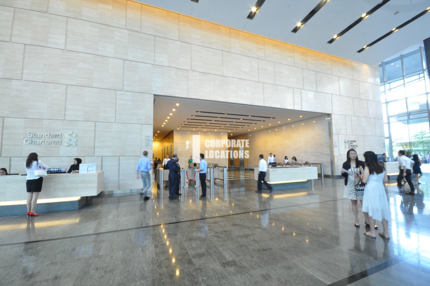 Lift Lobby Office of to rent in Marina Bay Financial Centre Tower 1 - Raffles Place / Downtown