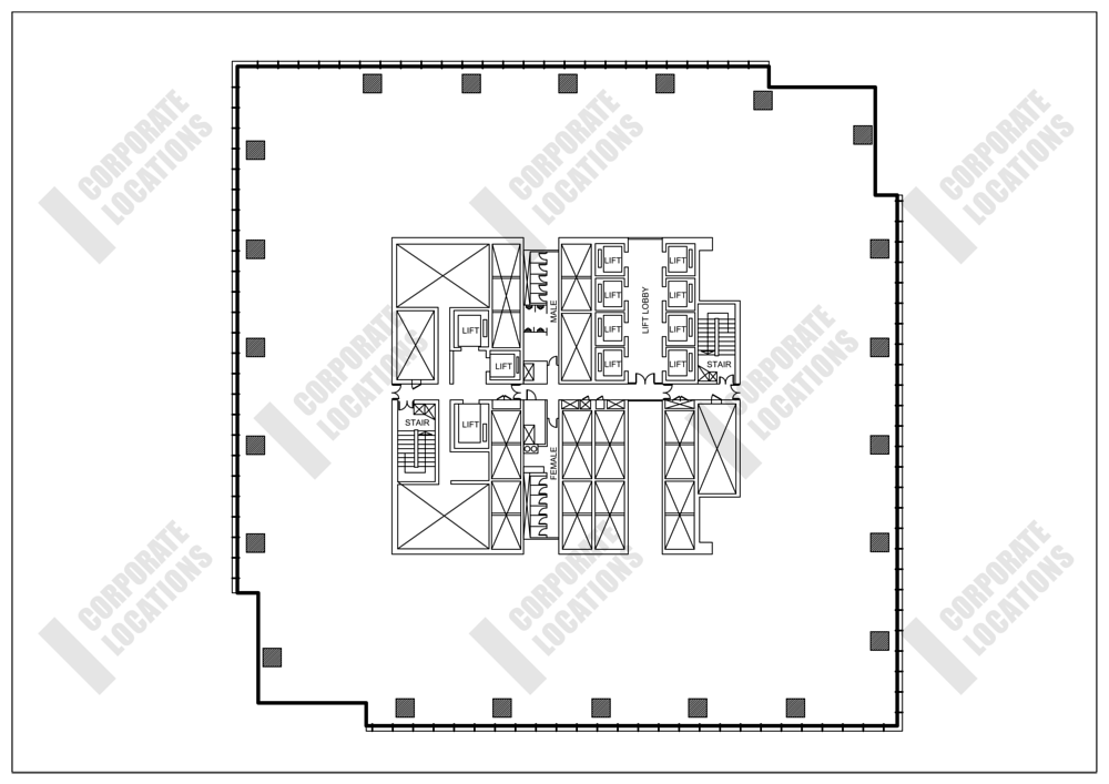 Floorplan Marina Bay Financial Centre Tower 3