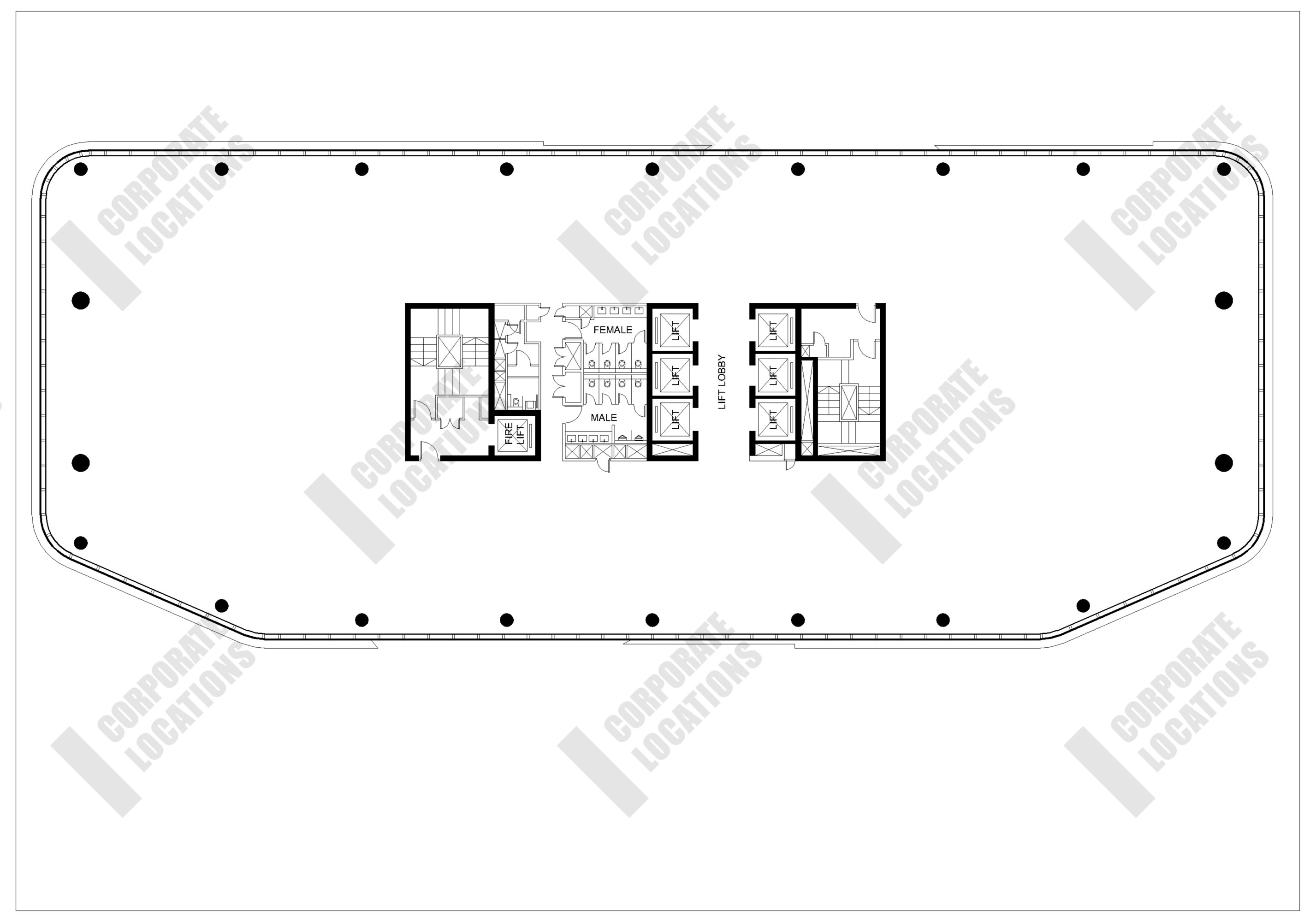 Floorplan Woods Square Tower 1