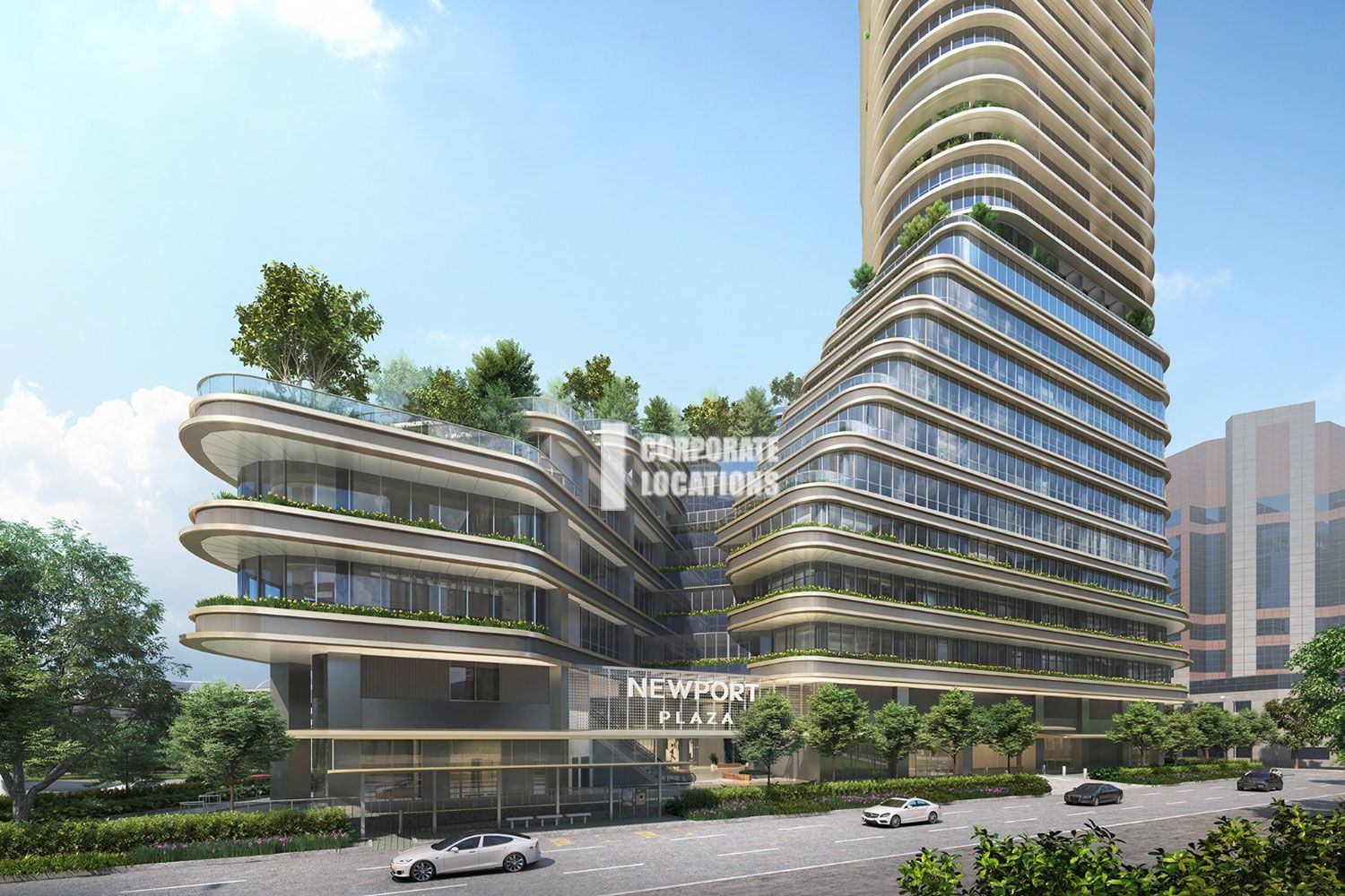 Lobby of Office to rent in Newport Tower - Robinson Road / Tanjong Pagar