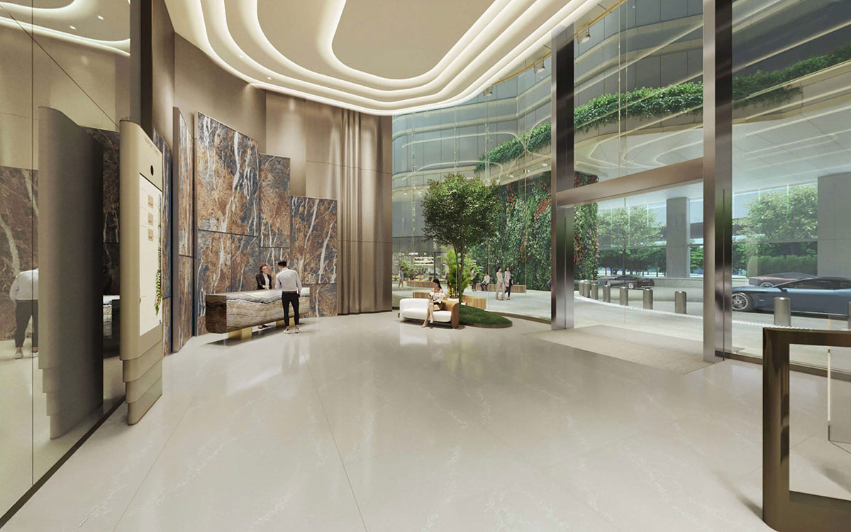 Newport Tower Lobby